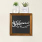 Wooden Wall-Mounted Hidden Storage Frame