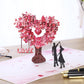 3D Valentine's Day Love Tree Greeting Card