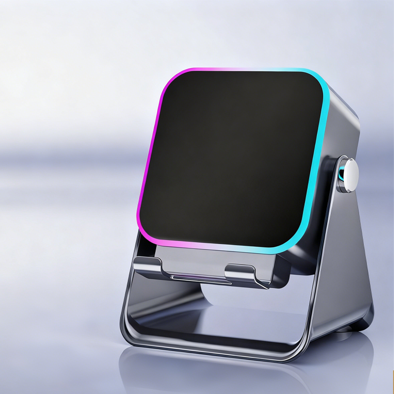 💎 49% OFF 5-IN-1 WIRELESS SPEAKER STAND! 💎 Induction Audio, Phone Holder & Ambient Light