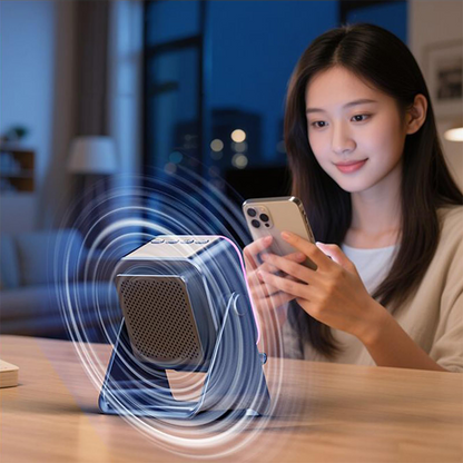 💎 49% OFF 5-IN-1 WIRELESS SPEAKER STAND! 💎 Induction Audio, Phone Holder & Ambient Light