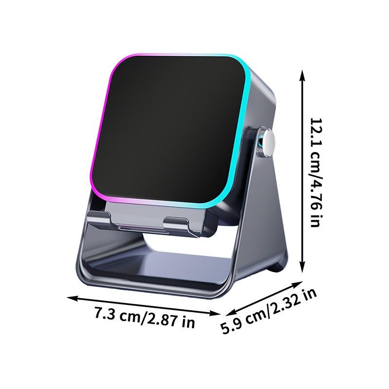 💎 49% OFF 5-IN-1 WIRELESS SPEAKER STAND! 💎 Induction Audio, Phone Holder & Ambient Light