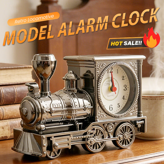 📢📢50%  OFF !! ⏰Retro Locomotive Model Alarm Clock