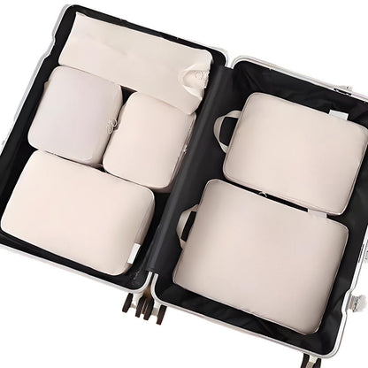🧳 6-Piece Travel Compression Cube Set — Expandable Capacity, Wrinkle-Resistant, and Adds 40% More Space! 🧳