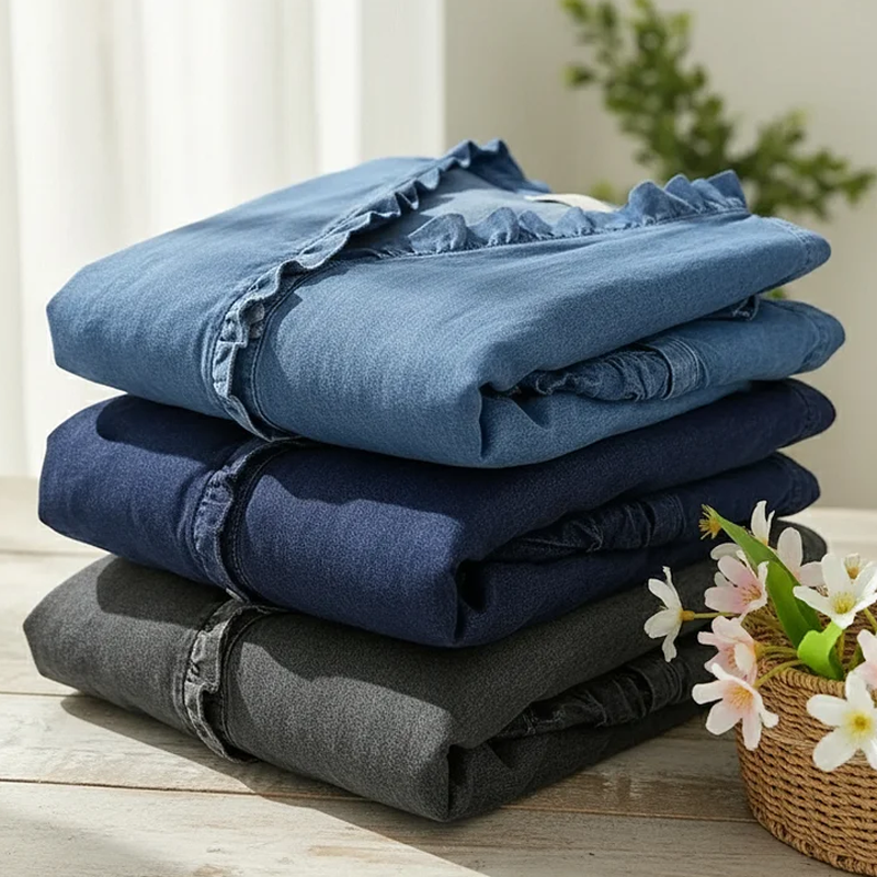⏳Time-Limited Special⏰Women's Casual Ruffle V-Neck Shirt | Soft, Breathable & Flattering High-Low Hem ✨