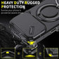 🔥50％ Off ＆Hot Sale🔥Magnetic Phone Case with Ring Stand For iPhone.airbag military protection