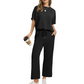 Women's Soft Casual Top and Pants Set