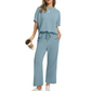 Women's Soft Casual Top and Pants Set