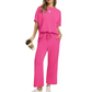 Women's Soft Casual Top and Pants Set