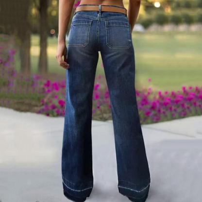 ⏳Time-Limited Special⏰Women's Retro Flare Jeans with Pockets