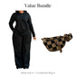 Women's Long Sleeve Top & Wide-Leg Pants 2-Piece Set