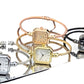Chic Open-Cuff Bangle Watch with Square Dial