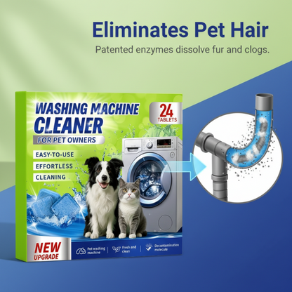 Washing Machine Cleaner Tablets for Pet Owners