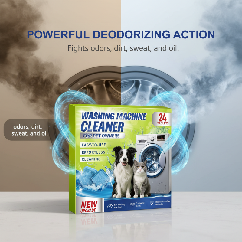 Washing Machine Cleaner Tablets for Pet Owners
