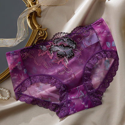 🔥2026 New Arrivals: 50% Off for a Limited Time!🔥Sheer Floral Lace Low-Rise Briefs