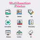 🔥Christmas Early Sale 50% off🔥【Print anytime, anywhere】Hot selling portable mini thermal printer