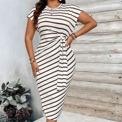 🔥2026 New Arrival🥰Women's Elegant Tie Waist Dress