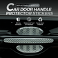 Reflective & Luminous Car Door Handle Protector Stickers