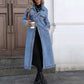 📢📢50%  OFF !! ⏰Women’s Casual Longline Button-Up Denim Coat