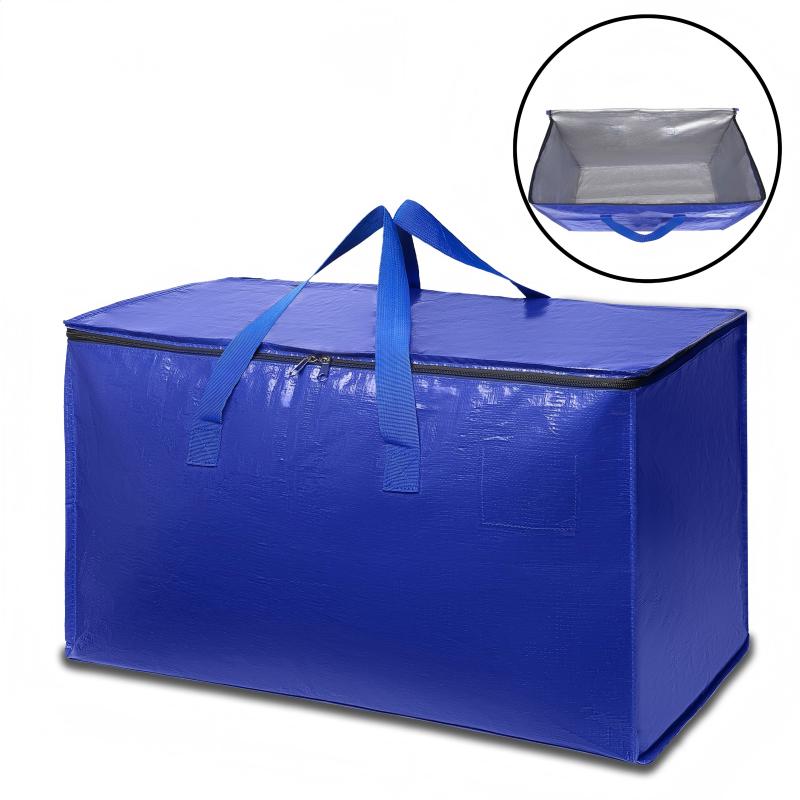 💐50% OFF ! Zippered Moving Bag – Double-Stitched Handles & Heavy Fabric 🧵💪【Exclusive Deal】