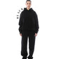💖Unisex Solid Color Oversized Hoodies & Sweatpants Set