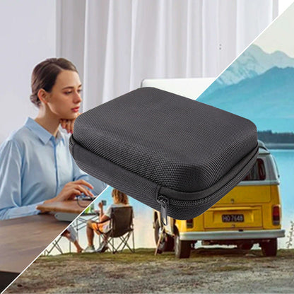 Black Multi-Functional Digital Device Organizer