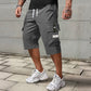 Men's Casual Drawstring Capri Cargo Pants