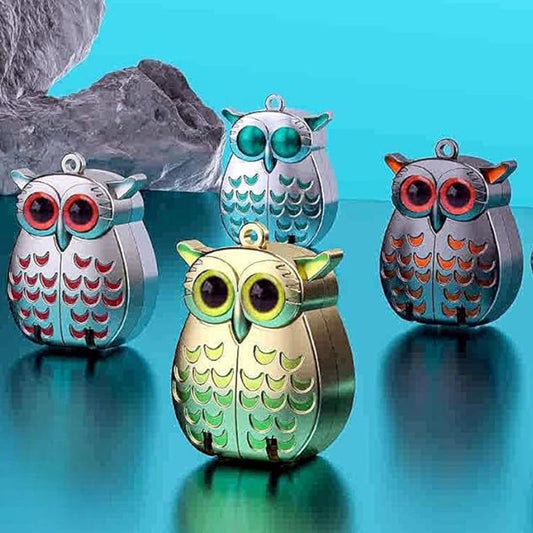 🥳2026 HOT SALE🥳💞50K+ SOLD!🔥Mini Foldable Stainless Steel Owl Clipper🦉