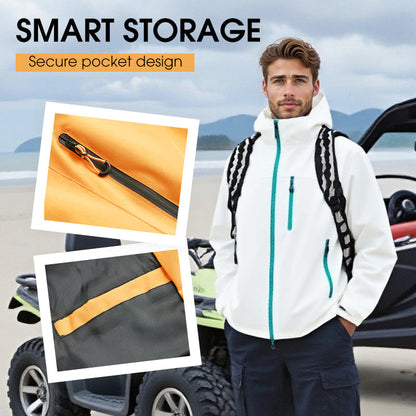 📢📢50%  OFF !! ⏰Outdoor Waterproof Sports Hooded Jacket