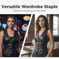🥳2026 HOT SALE🥳💞50K+ SOLD!💥Women’s PU Leather V-Neck Button-Front Vest