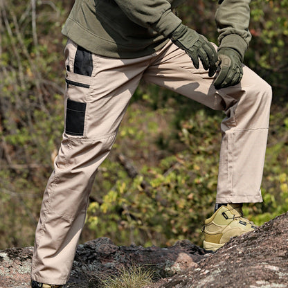 🔥🏆Pro-Favorite Men's Tactical Cargo Pants with Multiple Pockets – Polyester – Breathable 🎯