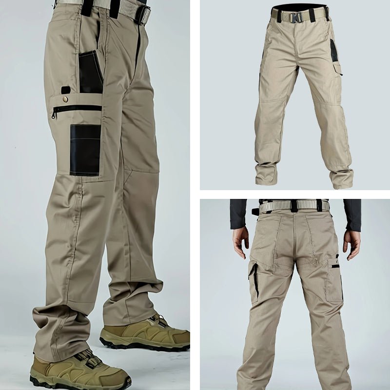 🔥🏆Pro-Favorite Men's Tactical Cargo Pants with Multiple Pockets – Polyester – Breathable 🎯