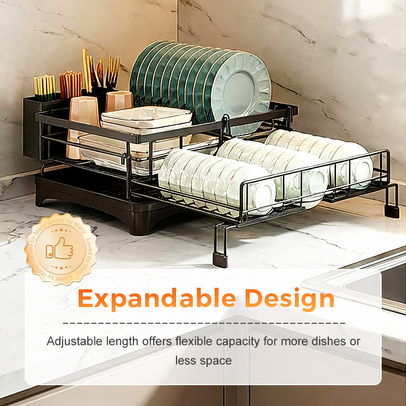 🔥2026 New Arrivals: 50% Off for a Limited Time!🔥Kitchen Countertop Organizer and Dish Drying Rack