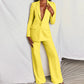📢📢50% OFF !!!⏰Women's Elegant Blazer and Wide-Leg Pants Set