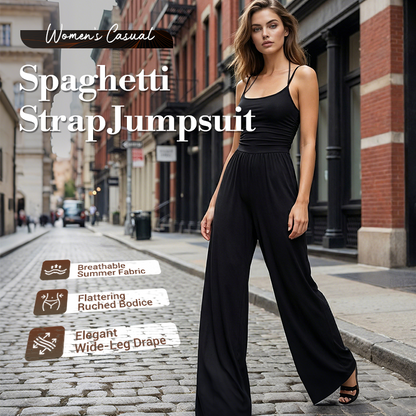 ⏳Time-Limited Special⏰Women's Casual Spaghetti Strap Jumpsuit