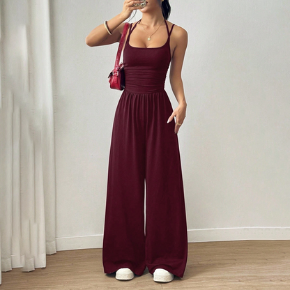 ⏳Time-Limited Special⏰Women's Casual Spaghetti Strap Jumpsuit