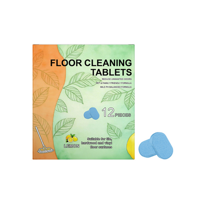🧼 Multi-Surface Floor Cleaning Tablets | Easy cleaning for tile, wood and laminate floors - eco-friendly formula 🌿