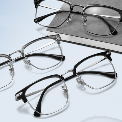 📢📢50% OFF !!!⏰🔥Fashion Half Frame Eyewear