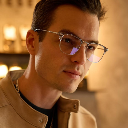 📢📢50% OFF !!!⏰🔥Fashion Half Frame Eyewear