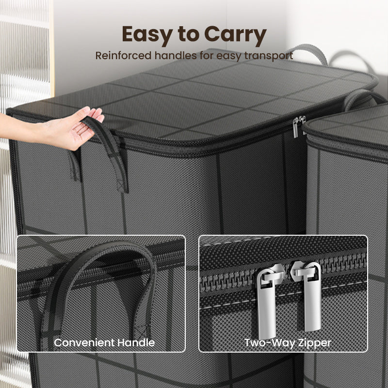 🧺 50% OFF! 🛏️ Dust covers for comforters & bedding – large capacity, durable non-woven fabric & foldable design – perfect for seasonal storage 🌿