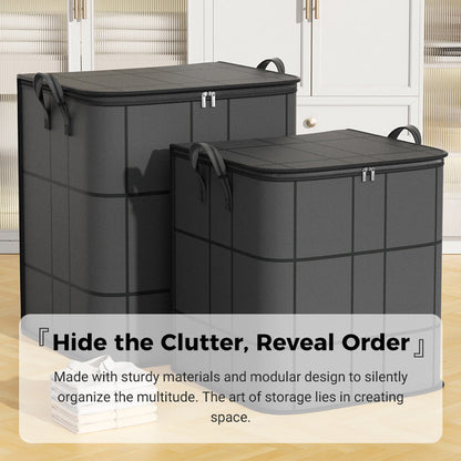 🧺 50% OFF! 🛏️ Dust covers for comforters & bedding – large capacity, durable non-woven fabric & foldable design – perfect for seasonal storage 🌿
