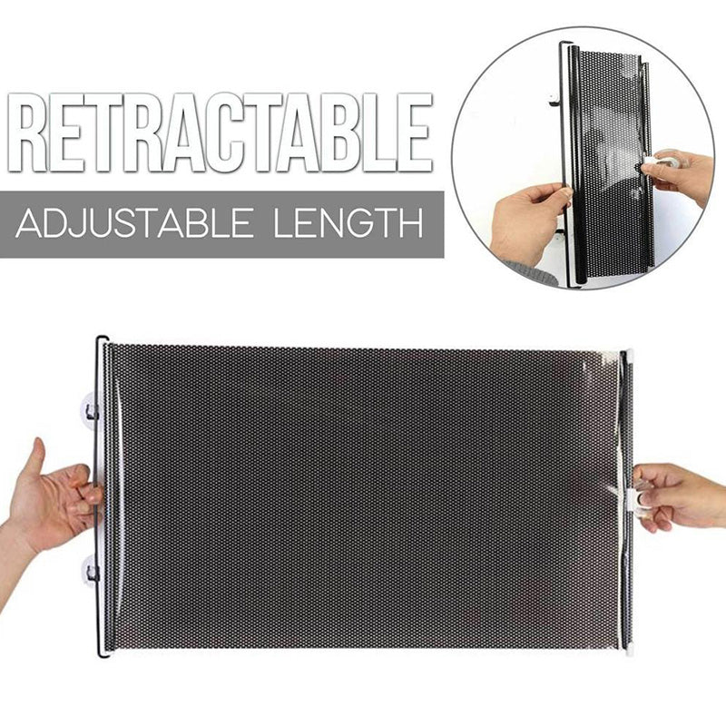 🌞 50% OFF NOW! 🚗 Retractable Window Roller Sunshade for Car & Room – UV Protection, Easy Installation & Adjustable Size 🏠