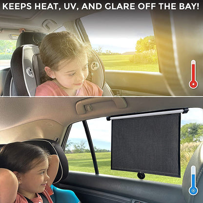 🌞 50% OFF NOW! 🚗 Retractable Window Roller Sunshade for Car & Room – UV Protection, Easy Installation & Adjustable Size 🏠