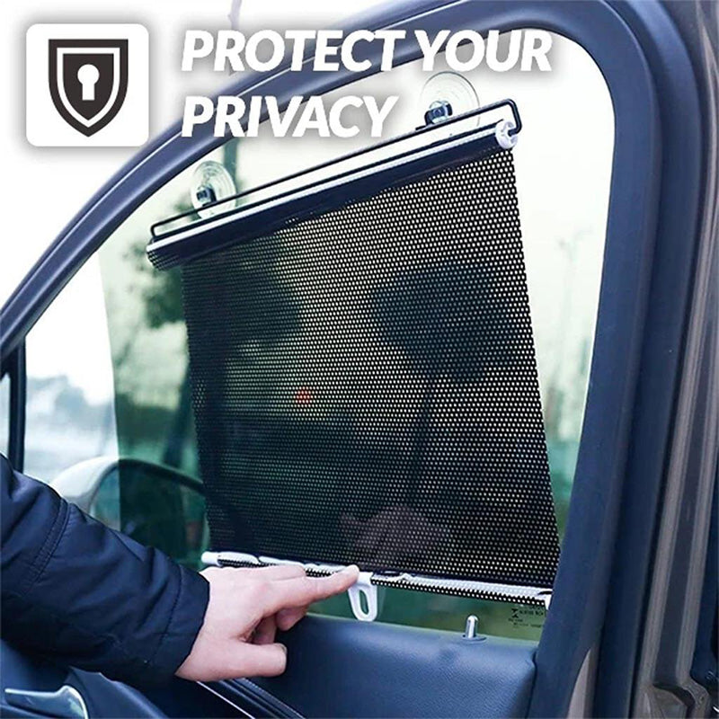 🌞 50% OFF NOW! 🚗 Retractable Window Roller Sunshade for Car & Room – UV Protection, Easy Installation & Adjustable Size 🏠