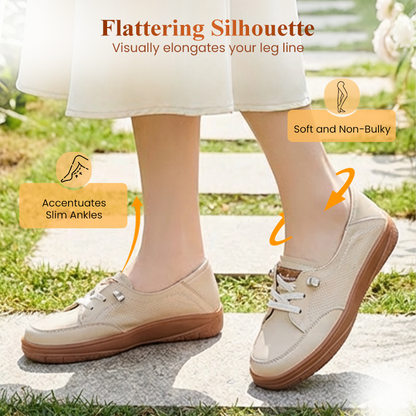 Women's Soft Sole Lace-Up Casual Shoes