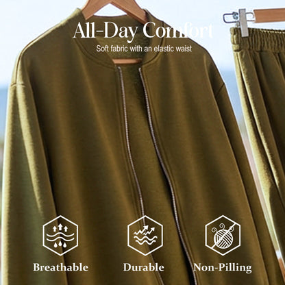 Women's 2-Piece Bomber Jacket and Maxi Skirt Set