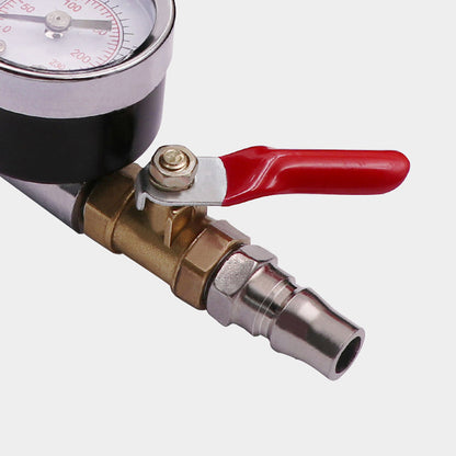 🌞 Spring into Savings: 50% Off!🔥Tire Inflator Gun with Pressure Gauge for Compressor | Professional Grade with Dual Pump Head | For Cars, Motorcycles & Bicycles