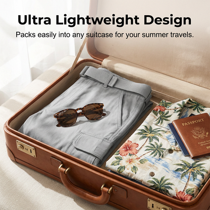 Men's Quick-Dry Cargo Shorts with Belt