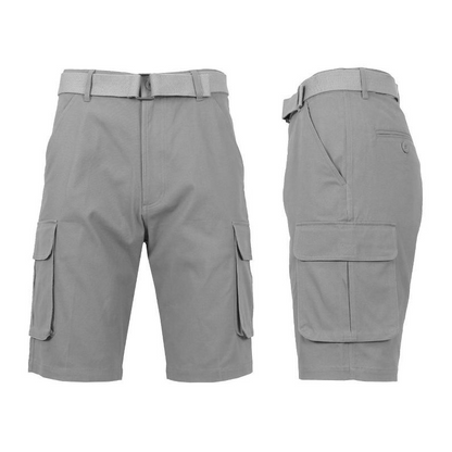 Men's Quick-Dry Cargo Shorts with Belt