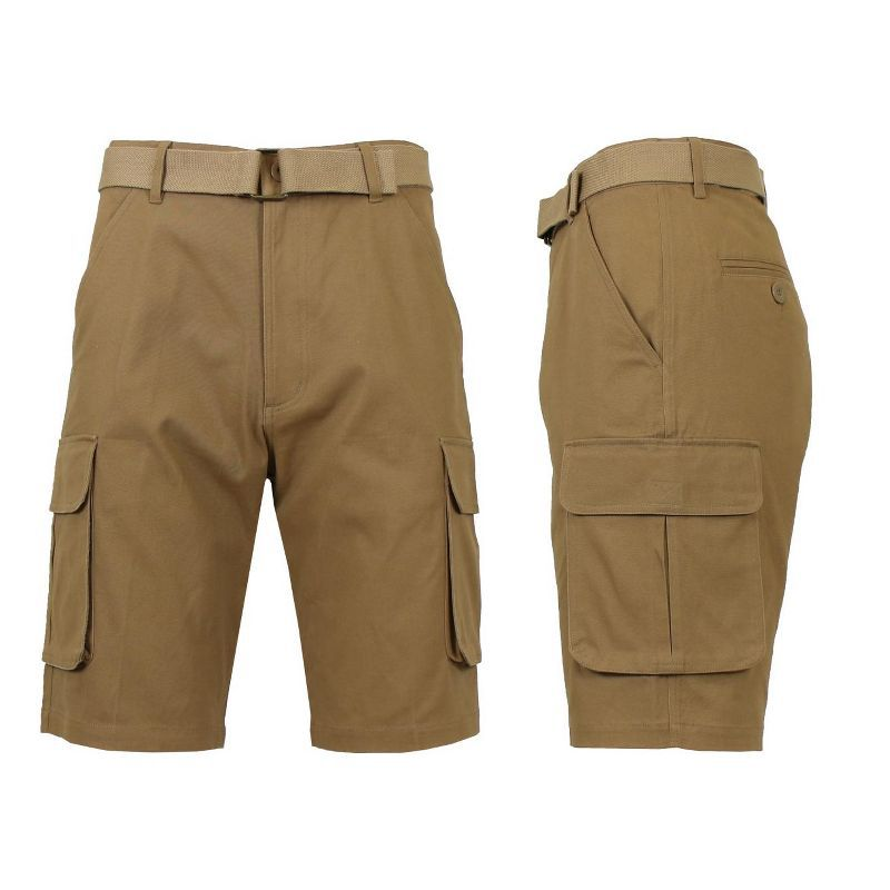 Men's Quick-Dry Cargo Shorts with Belt