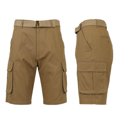 Men's Quick-Dry Cargo Shorts with Belt
